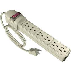 Stanley 6-Outlet Power Strip Brown