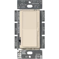 Lutron DVCL-253P-LA Lighting Dimmer Decora Rocker Lgt Almond