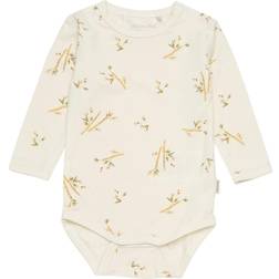 Minymo Baby's Long Sleeve Bodysuit - Bamboo