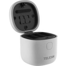 Telesin Allin vandtæt opladerboks m 3 pladser til GoPro Hero 9/10/11