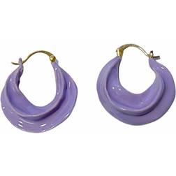 Pico Afrika Enamel Lavender Ohrringe D01024-Enamel-006