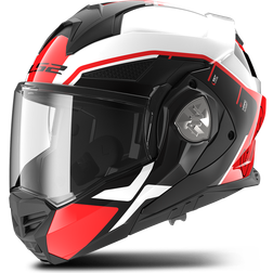 LS2 Advant X Metryk Helmet - Black/White/Red