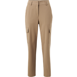 Vero Moda Vmzelda Hr Straight Cargo Pant - Brown