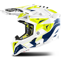 Airoh Aviator 3 Spin Helmet - Yellow/Blue