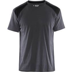 Blåkläder 337910429699XXXL T-Shirt, Mittelgrau/Schwarz, Größe