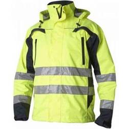Top Swede Jakke - Hi-Vis Gul/Navy