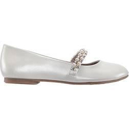 Nina Girl's Nataly Flat Shoes - Bone