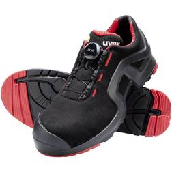 Uvex Safety Shoes S3 - Black/Red