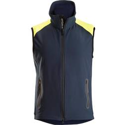 Snickers FlexiWork vest, Marine/Neon Gul