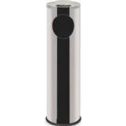 Alda litter bin ashtray 15L silver ..