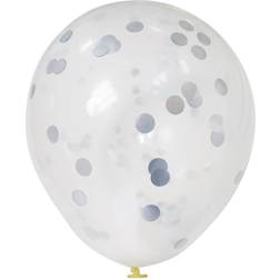 Konfettiballon Ø30 cm 5-pak