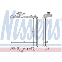 Nissens Kühler, Motorkühlung NISSENS 63014A