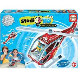 Educa Rescue Helicopter Studio 3D 14 Pieces