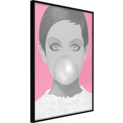 Artgeist Inramad Tavla - Twiggy 40x60 Poster