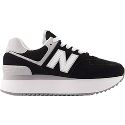 New Balance 574+ W - Black/Rain Coud/White