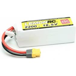 LemonRC Pack de batterie (LiPo) 18.5 V 2200 mAh Nombre de cellules: 5 35 C Softcase XT60