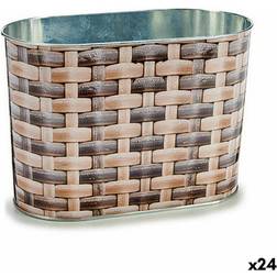 Ibergarden Urtepotte Oval Metal flet 12,7 24 enheder Krukke