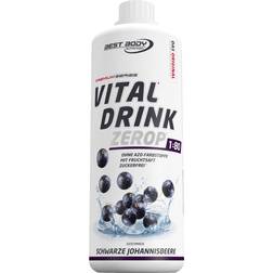 Best Body Nutrition Vital Drink Konzentrat 1000ml schwarze Johannisbeere