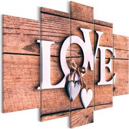 Artgeist Wooden Letters 5-Parts Billede