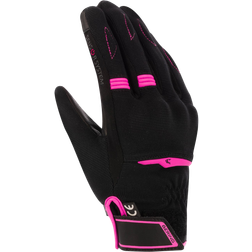 Bering Lady Fletcher EVO MC-Handskar Dam Fuchsia-Svart