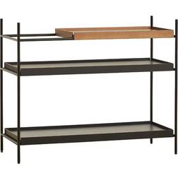 Woud Tray Shelf Low Reolsystem