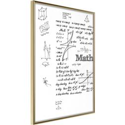 Artgeist Math Formulas Plakat