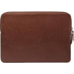 Trunk Genuine Leather Sleeve For Macbook 14"