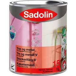 Sadolin Snickerifärg V halvmatt Vit