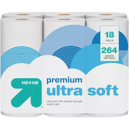 up & up Premium Ultra Soft Toilet Paper 18 Mega Rolls