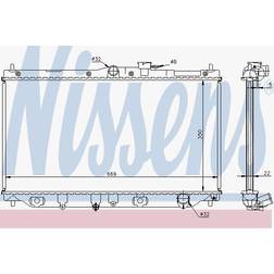 Nissens 62279A Kühler Motorkühlung