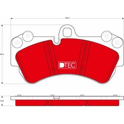 TRW Brake Pad brake DTEC COTEC GDB1547DTE GDB1547DTE