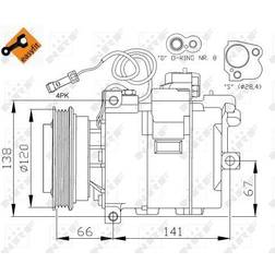 NRF air conditioning EASY FIT 32104