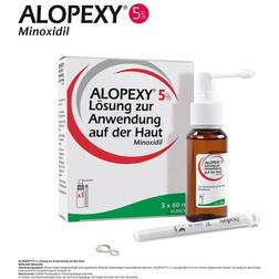 ALOPEXY 5% Loesung zur Anwendung auf der Haut 3 x 60ml Gel