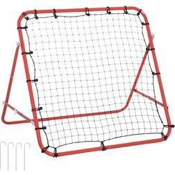 Homcom Rebounder Net Practise Kickback Target Goal Play 96x96cm