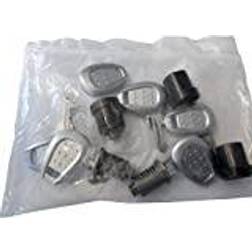 Givi Z228A Gleichsperrendes-Schloss-Set, 3-Fach, Schwarz, Größe