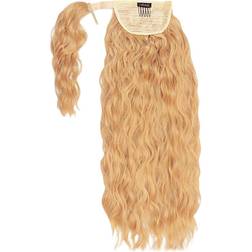 Lullabellz Textured Wavy Grande Lengths Wraparound Ponytail Caramel Blonde Festival