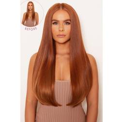 Lullabellz Super Thick Straight Clip In Hair Extensions 22 inch Mixed Auburn 5-pack