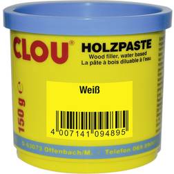 Clou Holzpaste Farbe 16 Weiß 150 g 600 G