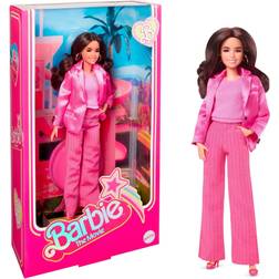 Barbie The Movie Doll Gloria Wearing Pink Power Pantsuit