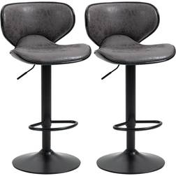 Homcom Set Bar Stool 2pcs