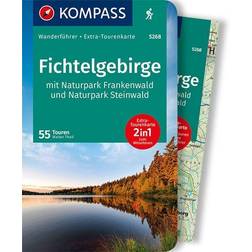 KOMPASS Wanderführer Fichtelgebirge mit Naturpark Frankenwald und Naturpark Steinwald, 55Touren