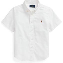 Polo Ralph Lauren Cotton Oxford Short-Sleeve Shirt White