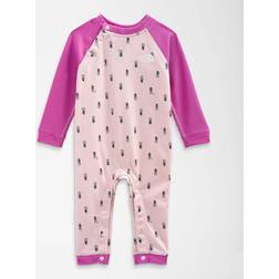 The North Face Kids Baby Pink Layer Jumpsuit 12M