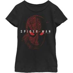 Marvel Girl Spider-Man: Far From Home Glow Graphic Tee Black