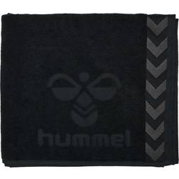 Hummel Old School Large Badezimmerhandtuch Schwarz