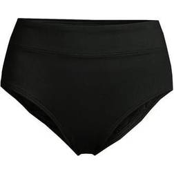 Lands' End Control-Bikinihose High Waist Chlorresistent - Schwarz