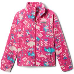 Columbia Girls Benton Springs II Printed Fleece Jacket - PinkPrints