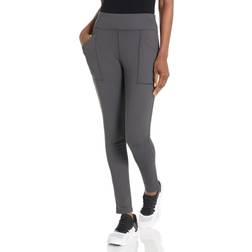 Carhartt Women's Force Fitted Heavyweight Lined Legging, Oyster Gray