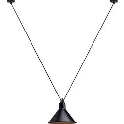 DCW Lampe Gras N323 L Sort Kobber Pendel