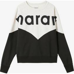 Isabel Marant Etoile Black & Gray Houston Sweatshirt 02Fk Faded Black FR